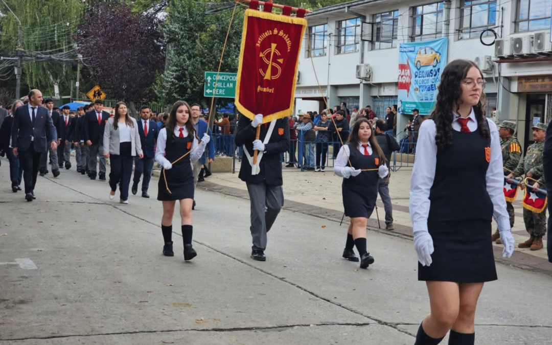Participamos en el Desfile Aniversario de Yumbel