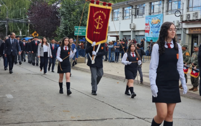 Participamos en el Desfile Aniversario de Yumbel